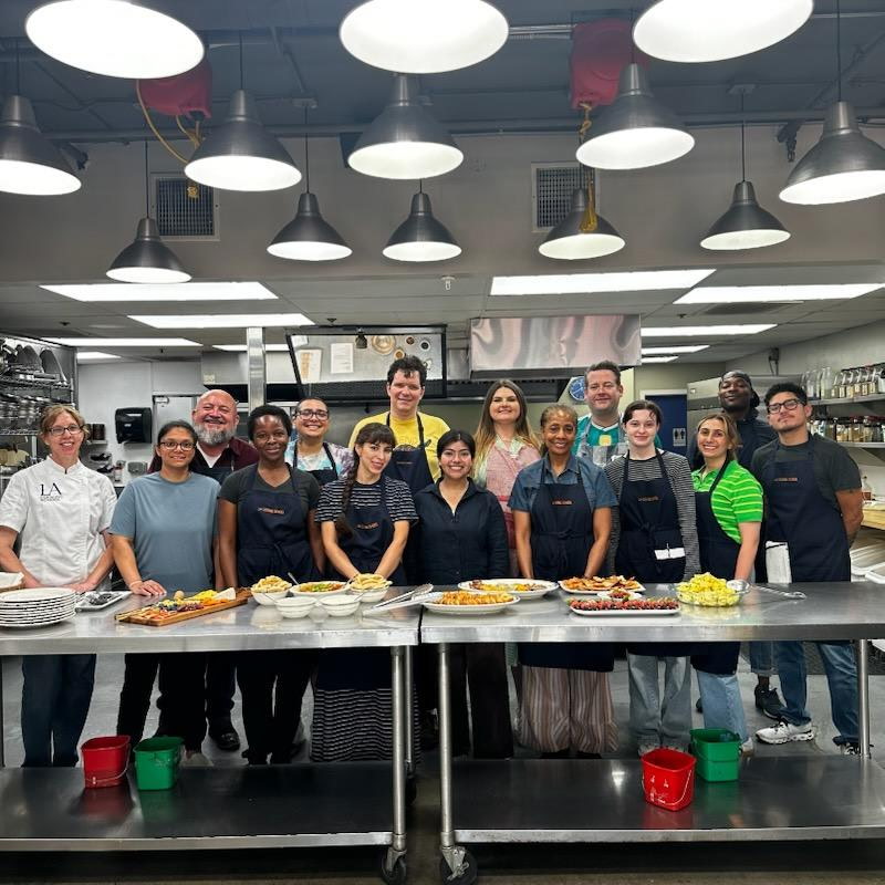 Cooking School Graduation Class